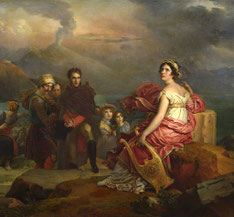 François Gérard, Corinne au Cap Misène, 1819-21, Lyon, Musée des Beaux-Arts