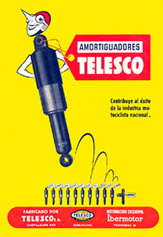Publicidad de amortiguadores Telesco