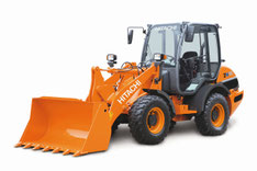 Radlader mit Schaufel