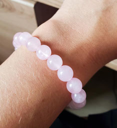 Bracelet pour attirer et trouver l'amour Quartz rose