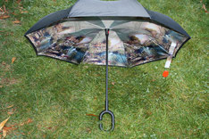 Reverse-Regenschirm