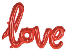Folieballon 'Love' Rood 119 cm breed € 5,99
