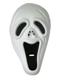 Masker Scream foam € 1,95
