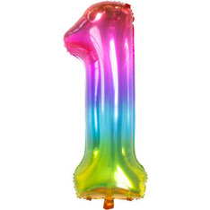 Folieballon Rainbow 1 € 3,99 81cm