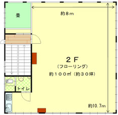 EMURAビル  テナント　２Ｆ　平面図