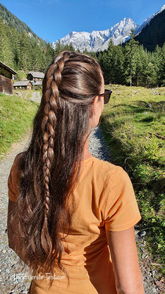 Geflochtenes Haarband Haarband Mit Eigenen Haaren Selber Machen Praxis Tests