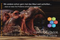Wir helfen vor Ort - bei Ihnen zu Hause.
