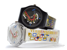 Corporate merchandising - bookshop -orologio tipo swatch interamente personalizzato - orologio design  