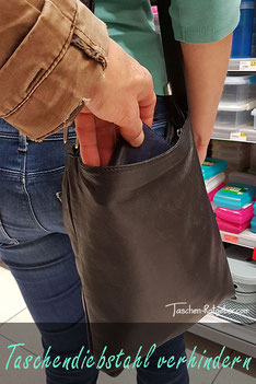 Wie verhindere ich einen Taschendiebstahl?