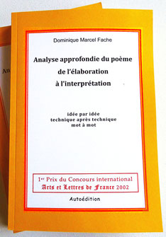 Analyse du poème, idée par idée, technique après technique, mot à mot