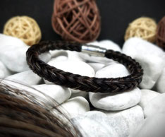 Schlichte Armbänder - nur Pferdehaar