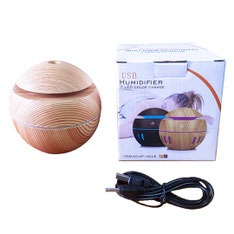 Modelo Gota USB madera claro, 130 ml