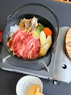 上州牛すき焼きうどん