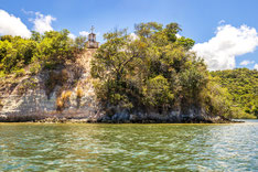 reduto, historische schlacht, geschichte brasilien, rio formoso, pernambuco, pedro de albuquerque, bootstour rio formoso, strand von reduto, praia dos carneiros, recife, reisebegleitung