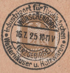 Bild: Wünschendorf Erzgebirge Wetterhäuschen