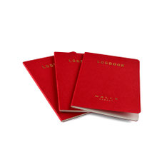 Malle London Logbook Red