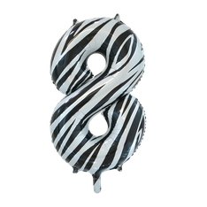 Folieballon Zebra 8 € 3,99 86cm