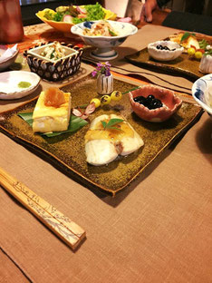 Japanese dinner platter