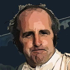 Helmet of Denny Hulme by Muneta & Cerracín