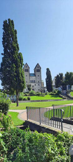 Im Paderquellgebiet lassen wir die schöne Stadtsilouhette langsam hinter uns
