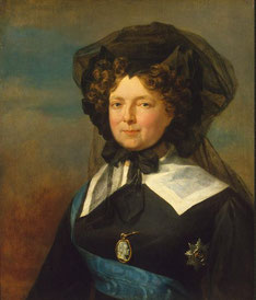 Teresa de Larrea-Zurbano, madre de la emperatriz Mariana (ca. 1850).