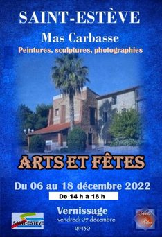 Exposition de peintures dans le département des Pyrénées Orientales au Mas Carbasse