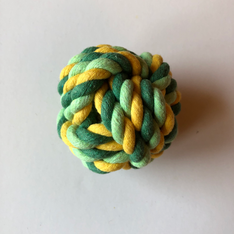 Affenfaust-Ball grün-gelb