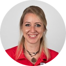 Foto der Abteilungsleiterin der Abteilung Kinderturnen und Fitness Katharina Wiedemann