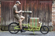 Gepäck transportieren mit einem Lastenvelo
