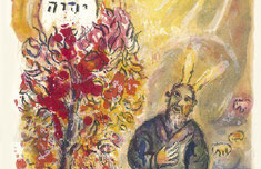 Marc Chagall, Moses und der brennende Dornbusch