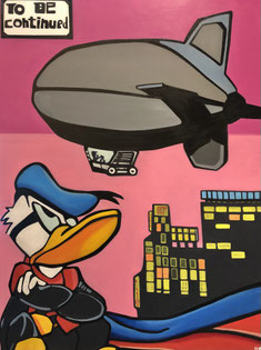 Crime In The City   60 x 80 Acryl  