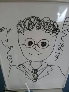 あきが書いた塾長