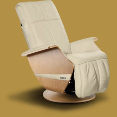 Keyton Vintage Massagesessel beige