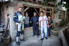 Chile - Argentinien - Südamerika - Motorrad - Honda Transalp - Welt-Reise - Gastfreundschaft nach Reifenpanne