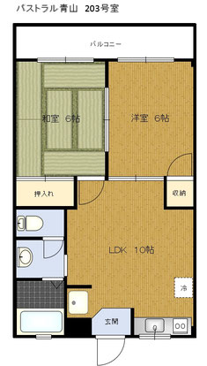 川崎区 昭和 ペット可物件 パストラル青山 401号室