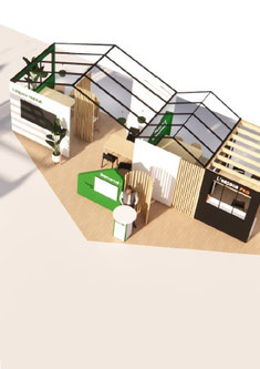 Leroy Merlin - Conception hall d'entrée & bureaux