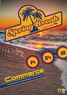 Dirk Van Bun Communicatie & Vormgeving - Grafisch ontwerp - reclame - publiciteit - Grafisch ontwerp - Lommel - Affiche Spring Break