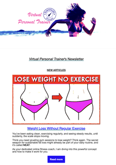 virtual personal trainer newspaper