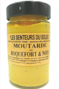 moutarde-aromatisé-saveur-roquefort-noix-salernes-provence