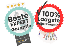 Beste prijs en 100% laagste prijs garantie