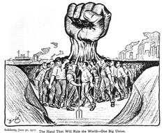 The hand that will rule the world, 1917