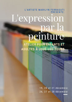 atelier de Peinture marilyn ferraguti a joue les tours - via energetica annuaire de therapeutes en touraine