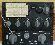 Bell 209 TAH-1F AN/ARC-164 UHF panel