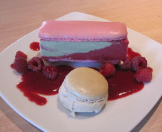 recette du gâteau glacé 3 parfums vanille-pistache-fraise