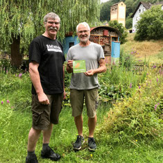 Jürgen Dierks und Hubert Brand vom AKN