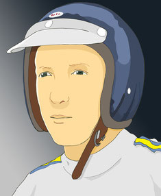 Karl-Jochen Rindt by Muneta & Cerracín