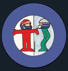 Eddie Cheever & Riccardo Patrese by Muneta & Cerracín