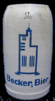 Becker - Bier der Saar - Brauerei Reklame