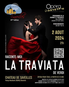 Affiche "Raconte-moi la Travaita" par Opera clandestin partenaire de "Un soir d'été à Saveilles - 16240 Paizay-Naudouin - 2 août 2024 à 21 h