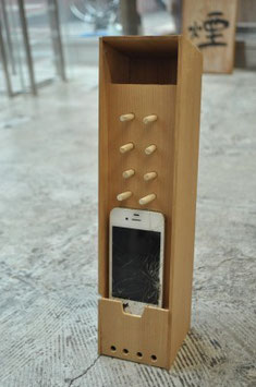 開発の道のり Iphone用木製スピーカー Tanagokoro たなごころ